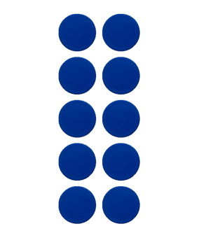 Cawila PRO Rundmagnet 10er Set 20mm Blau - blau