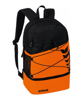 Erima Six Wings Rucksack Orange F7232322 - orange