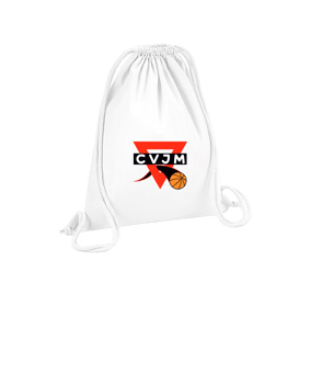 Merch Organic Premium Cotton Gymsack White | #logo4c