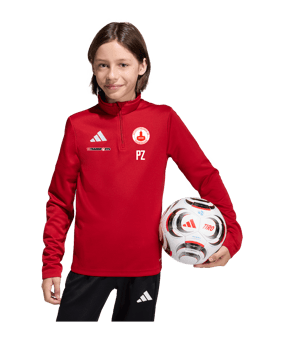 adidas Entrada 26 Training Sweatshirt Kids Rot