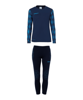 uhlsport Jersey-set Blauw K002 - blauw