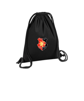 Merch Organic Premium Cotton Gymsack Black | #logo4c