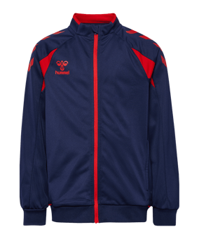 hummel Core 2.0 Track Zip Jacke Kids Blau F7276 - blau