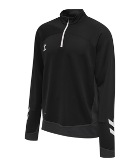 Hummel hmlLEAD HalfZip Sweatshirt Kids F2001 - schwarz