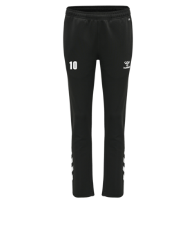 Hummel Core XK Poly Trainingshose Damen Schwarz F2042
