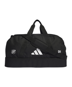 adidas Tiro League Duffel Bag Gr. M Schwarz Weiss