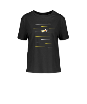 Merch Muser T-Shirt Women Black | #lines