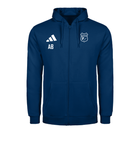 adidas Entrada 26 Kapuzenjacke Blau
