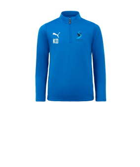 PUMA teamGOAL Training 1/4 Zip Sweatshirt Kids F02