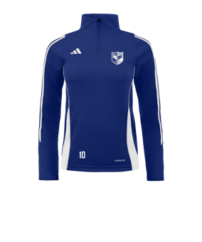adidas Tiro 24 Trainingstop Damen Blau Weiss