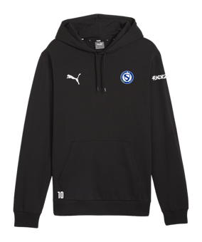 PUMA teamGOAL Casuals Hoody Schwarz F03