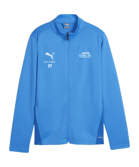 PUMA teamGOAL Trainingsjacke Kids Blau F02