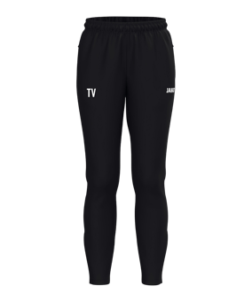 JAKO One Kurzgröße Trainingshose Damen Schwarz F800