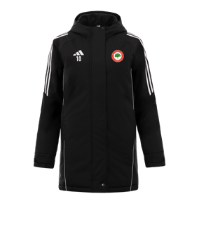 adidas Tiro 24 Kapuzenjacke Damen Schwarz