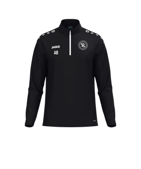 JAKO One Zip Top Schwarz F800