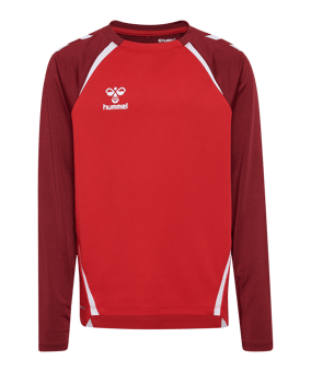 Hummel Lead 2.0 Crew Sweatshirt Kids Rot F3713 - rot