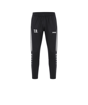JAKO Power Polyesterhose Schwarz Weiss F802