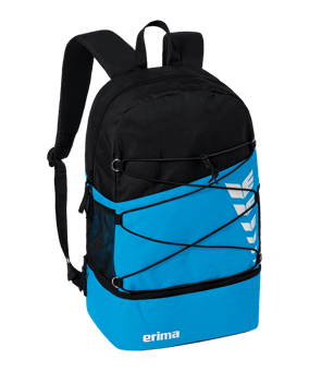 Erima Six Wings Rucksack mit Bodenfach Hellblau - blau
