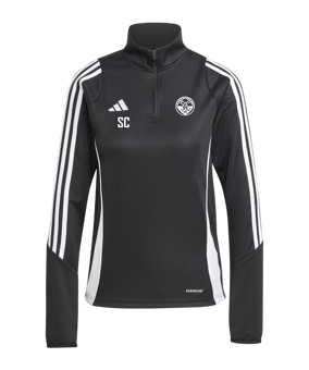 adidas Tiro 24 Trainingstop Damen Schwarz Weiss
