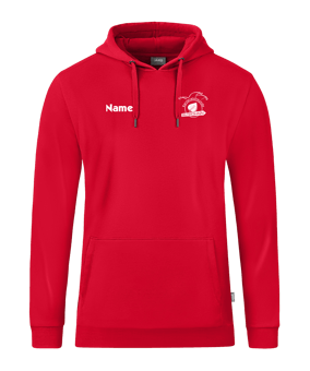 JAKO Organic Hoody Rot F100