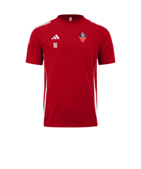 adidas Tiro 24 T-Shirt Rot Weiss
