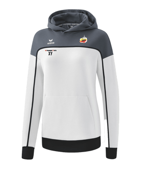 Erima Change by Hoody Damen Weiss Grau 