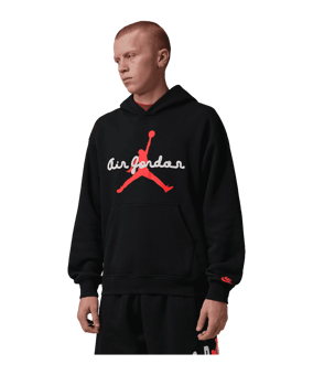 Jordan Brooklyn Fleece AJ6 Hoody Schwarz F010 - schwarz