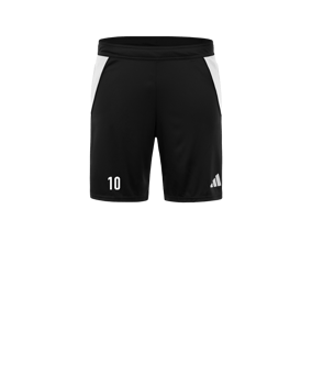 adidas Tiro 24 Trainingsshort Schwarz Weiss