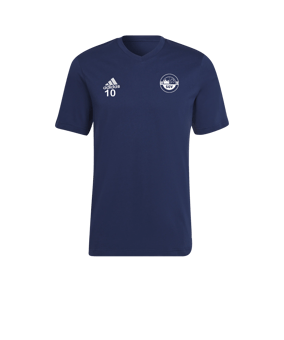 adidas Entrada 22 T-Shirt Blau