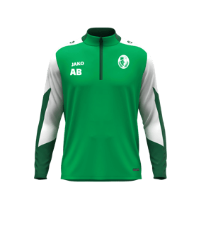 JAKO Dynamic Ziptop Sweatshirt Grün F204