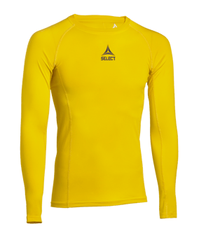 Select Funktions Sweatshirt Gelb F555 - gelb