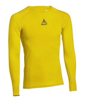 Select Funktions Sweatshirt Gelb F555 - gelb