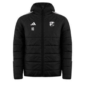 adidas Tiro 24 Winterjacke Schwarz Weiss