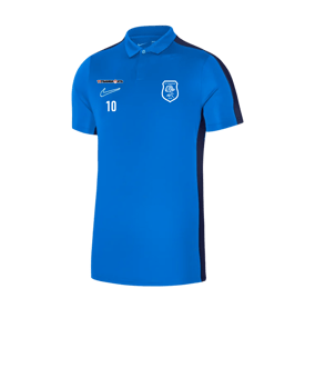 Nike Academy Poloshirt Blau F463