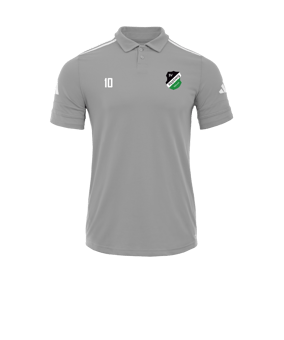 adidas Squadra 25 Polo Grau