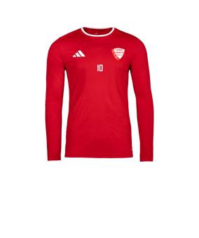 adidas Entrada 26 Trikot Langarm Rot