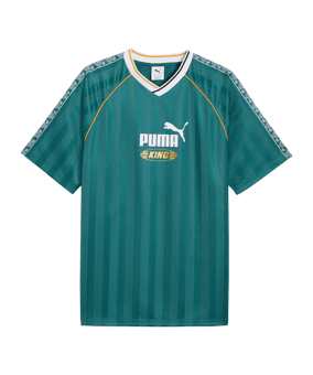 PUMA King Relaxed Football Trikot Grün F41 - gruen
