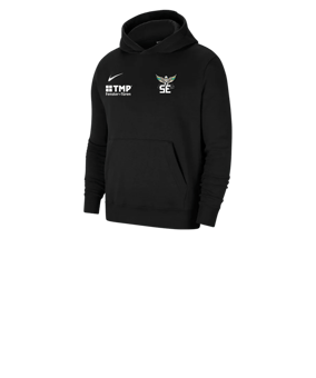 Nike Park 20 Fleece Hoody Kids Schwarz Weiss F010