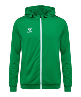 Hummel hmlAUTHENTIC PL Kapuzenjacke Grün F6235 - gruen