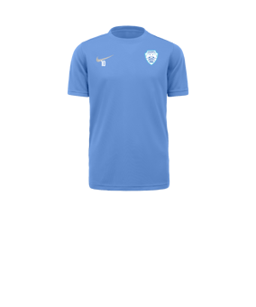 Maillot à manches courtes Nike Park VII enfant bleu