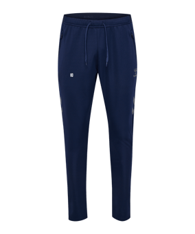 Hummel Pantalon d'entraînement Bleu C7026