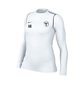 Nike Park 20 Sweatshirt Damen Weiss Schwarz F100