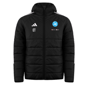 adidas Tiro 24 Winterjacke Schwarz Weiss
