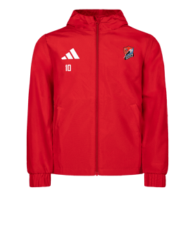 adidas Entrada 26 Veste de pluie Rouge 