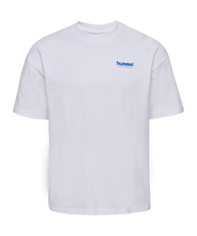 Hummel Loose SW Stadium T-Shirt Weiß F9001 - weiss