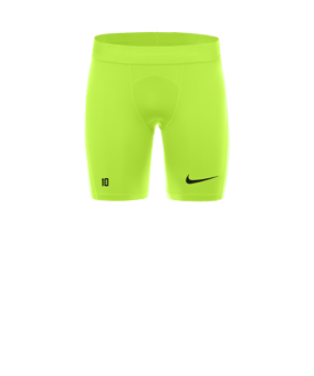 Nike Pro Strike Short Neongelb F702