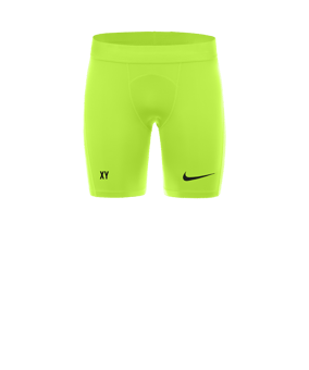 Nike Pro Strike Short Neongelb F702