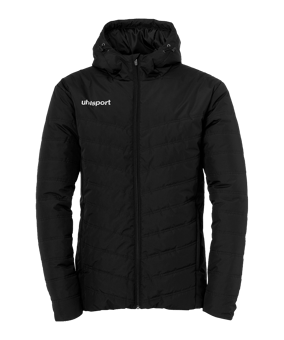 uhlsport Essential Padded Jacke Kids Schwarz F01 - schwarz