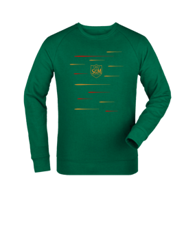 Merch Roller Sweatshirt Bottle Green | #lines