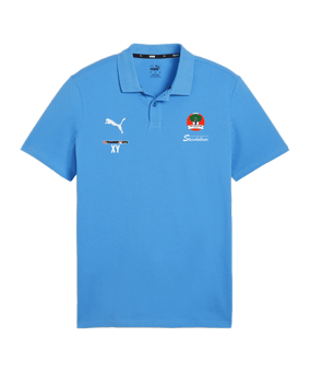 PUMA teamGOAL Casuals Poloshirt Blau F02
